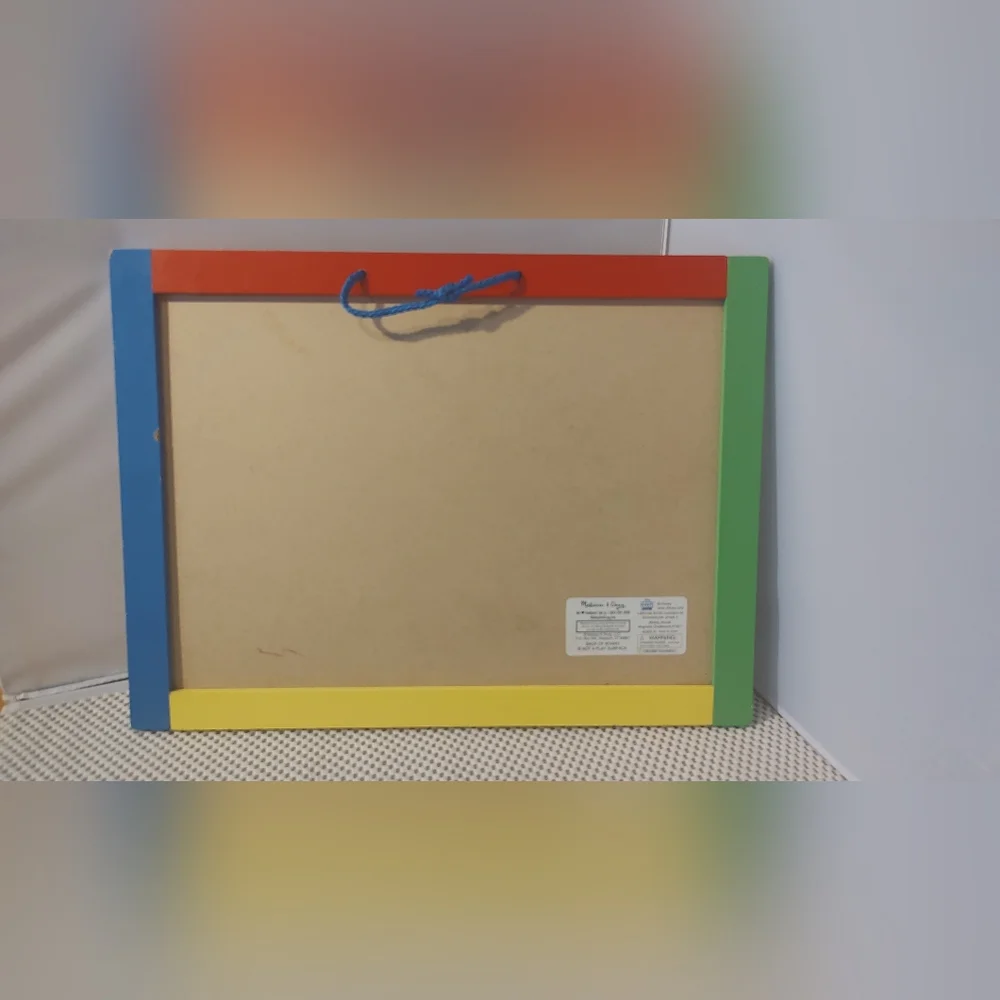 Melissa and Doug Magnetic Chalkboard Disney w/Magnetic Letters As shown